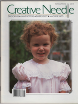 CREATIVE NEEDLE May June 1993 Smocking~Embroidery~Sewing~MachineArts Mag... - £6.88 GBP