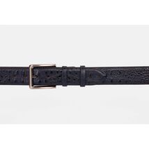The Savamala Blue Leather Belt image 2