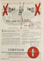 1946 Print Ad Chrysler-Plymouth Dealers Competes in Every Market - £12.75 GBP