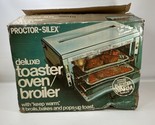 Vtg Proctor Silex Toaster Oven Broiler Model 0504n Chrome Rare BRAND NEW - $130.90