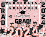 Graduation Party Decorations Pink Class of 2024 Graduation Party Supplie... - $41.78