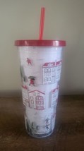 Molly Hatch for Steel Mill Drinking Tumbler Winter Scene Anthropologie - $16.99