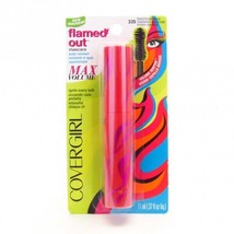 CoverGirl Flamed Out Max Volume Mascara 335 Black/Brown Blaze *Twin Pack* - £9.53 GBP