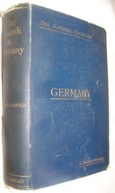 1891 The Church in Germany Atlas Map Baring-Gould Antique History Book - £38.87 GBP