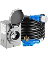 Nema14-50P/Ss2-50R Twist Lock Connector, 50 Amp Generator Cord And Power... - £122.65 GBP