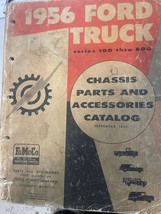 1956 Ford Truck Chassis Parts &amp; Accessories Catalog Manual OEM - $49.98