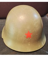 Cold War Yugoslav National Army Infantry Helmet-1960s-Original Vintage C... - $1,868.19 MXN