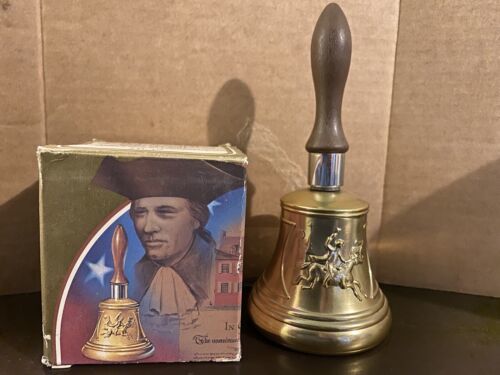 Vintage Avon Sweet Honesty Body Splash Paul Revere Bell Decanter 4 Fl. Oz. - $4.99