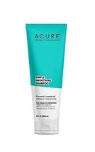 ACURE Simply Smoothing Shampoo - Coconut Water &amp; Marula Oil | 100% Vegan | Pe... - £11.85 GBP