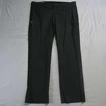 NEW Express 38 x 32 Dark Gray Photographer Slim Stretch Mens Dress Pants - £24.12 GBP