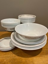 Corelle Pyrex Woodland Leaf Leaves Brown Tan Replacement Dishes Vintage - $5.45+
