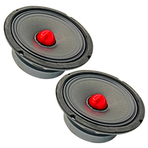 5 Core 2 pcs 6.5-inch Speaker Woofer with Super Bullet Tweeter,4 Ohm Mid... - £33.91 GBP