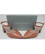 Rockport Noelle Sz US 6 W WIDE EU 36 Women&#39;s 2-Piece Leather Pumps Canyo... - $79.08 CAD