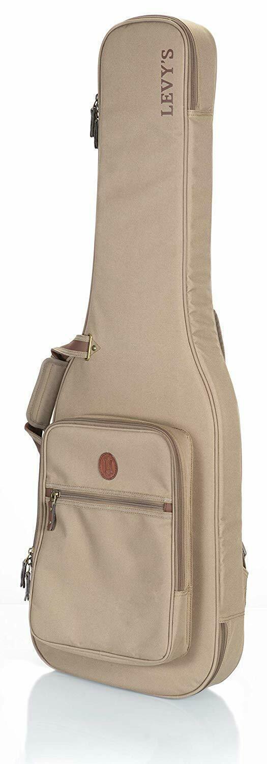 Levy's - LVYELECTRICGB200 - Deluxe Lightweight Gig Bag for Electric Guitar - Tan - $159.95