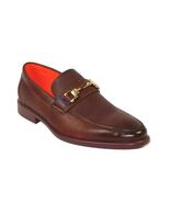 Men's TAYNO Shoes The Caprio L TAYNO leather Bit Loafer Coffee perforated - $75.00