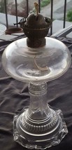 Beautiful Antique Glass Liquid Table Lamp - Fabulous All Glass - Turning Purple - £79.12 GBP