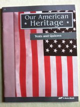 Our American Heritage Test and Quizzes [Paperback] A Beka Book - £11.78 GBP