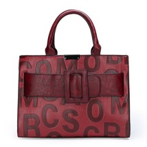 3-piece Set Ladies Handbag Brand Pu Leather Handbags Fashion Shoulder Crossbody  - £68.49 GBP