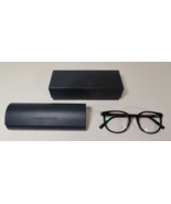 Warby Parker Gillian M 100 - Medium Jet Black Round Eyeglasses Frames 52... - £23.90 GBP