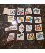 Vintage Sugar Bear Cereal Prize Bear Sports Stickers Baseball Soccer 197... - $1,276.91 MXN