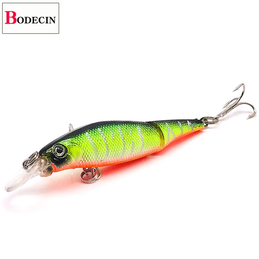Wobblers For Fishing Lure 9cm 7.7G Minnow Pike Trolling 2 Jointed Swimbait Crank - £46.39 GBP