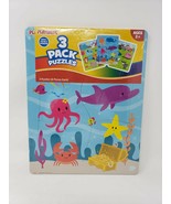 Playskool 3 Pack 6 Pc Puzzles - New - Animals - £12.40 GBP
