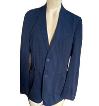 Bar lll Navy Birdseye knit Slim Fit Sports Coat Blazer 44L - £70.08 GBP