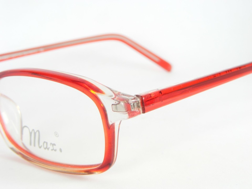 Max. SIEGEL OPTIK AURA 600 LIGHT BURGUNDY /CLEAR EYEGLASSES GLASSES 51-16-140mm Item image 3
