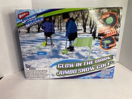 Wham-O Winter Snow Games Glow in the Dark Jumbo Outdoor Golf Set Kids Game - NEW - £15.67 GBP