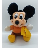Vtg Mickey&#39;s Christmas Carol Walt Disney Productions Mickey Mouse 8&quot; Plu... - £7.78 GBP