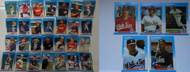 1987 Fleer Chicago White Sox Team Set Of 33 With Update Baseball Cards - $3.00