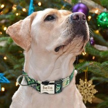 Reflective Wave Point Dog Collar: High Visibility, Adjustable, And Stylish - £14.20 GBP+