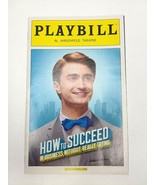 How to Succeed Al Hirschfeld Theatre Broadway Playbill April 2011 Radcli... - £11.89 GBP