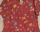 Vintage Bobbie Brooks Women’s Flower Top 20w With Tags Shirt Sh4 - $22.76