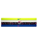 NEW Nike Girl`s Assorted All Sports Headbands 4 Pack Multi-Color #22 - $17.50