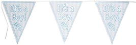 Showers Of Joy Pennant Banner Party Accessory (1 count) (1/Pkg) - £6.19 GBP