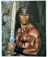 Arnold Schwarzenegger Autographed Signed &quot;Conan the Barbarian&quot; Glossy 8x... - €170,72 EUR