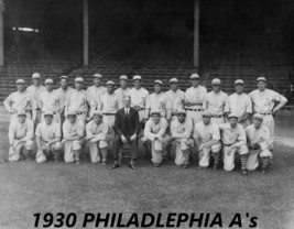 1930 PHILADELPHIA ATHLETICS A&#39;s 8X10 TEAM PHOTO BASEBALL PICTURE MLB - $4.94