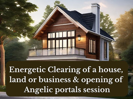 Energetic Clearing of a house, land or business session,  Opening of Angelic Por - £31.45 GBP
