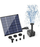 Solar Power Fountain Submersible Floating Water Pump Bird Bath Pond Gard... - $16.99