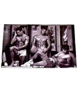 BODY HEAT, MALE MODELS IN LOCKER ROOM POSTER FROM 1990  - £23.44 GBP