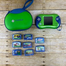 Green Leapfrog Leapster 2 Handheld Learning Game System With 8 Games - £38.78 GBP