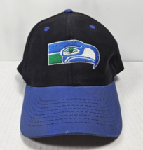 Vintage Seahawks LIGHT UP Hat Cap Lightwear Fiber Optics LogoAthletic TE... - $29.95