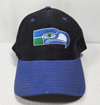 Vintage Seahawks LIGHT UP Hat Cap Lightwear Fiber Optics LogoAthletic TE... - £23.66 GBP