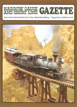Narrow Gauge and Short Line Gazette Magazine May/Jun 2000 Consolidated R... - $9.99