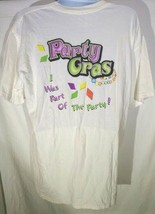 Harrahs New Orleans Mardi Gras Men&#39;s T-Shirt XL Graphic - $11.09