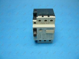 Siemens 3VU1300-1ME00 IEC Manual Motor Starter 3 Pole 0.40-0.60 Amp - $15.40 CAD