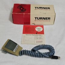Vintage Blue Microphone Turner Conrac M + 2/U Portable Radio CB Mic - $1,753.18 MXN