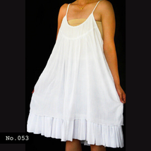 No.053 - Super Plus Size 1X,2X,3X,4X,5X,6X,7X Bohemian Women&#39;s Mini Dress - $44.00+
