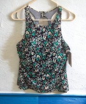 NWT ATHLETA Maldives High Neck UNDERWIRE bra cup Swim TANKINI TOP Sz 40B/C - $42.52